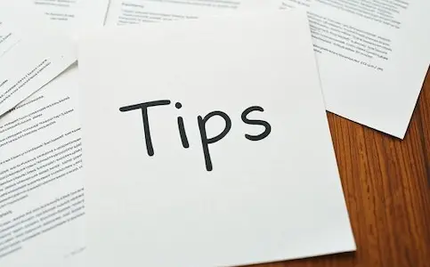 Tipps von erfahrenen Prüfern