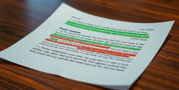 Persönliches Feedback zum Schreiben